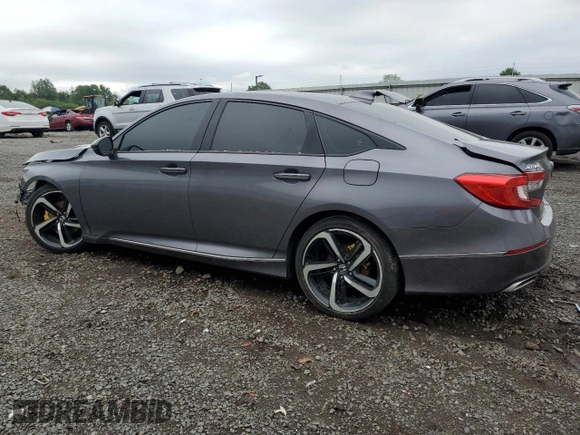 2019 Honda Accord EX-L z VIN 1HGCV2F51KA012427, wystawiony jako Copart lot #56748235 z przebiegiem 63 556 mil mil oraz Szkoda całkowita • Salvage title. Historia ofert i sprzedaży dostępna na DreamBid. Obrazek 2.