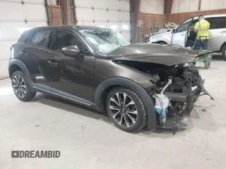2019 Mazda CX-3 Grand Touring with VIN JM1DKFD71K0415739, listed as a IAAI auction lot 41750019 with 95,336 mi miles. Bid and sale history available at carsss.com. Image 1.