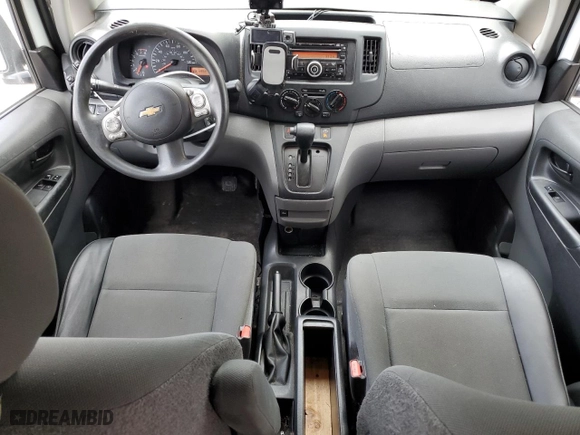 2017 Chevrolet City Express Cargo Van LT with VIN 3N63M0ZN3HK713766, listed as a Copart auction lot 72787704 with 128,537 mi miles and Salvage Title. Bid and sale history available at carsss.com. Image 8.