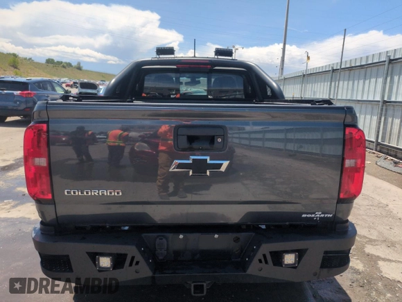 2016 Chevrolet Colorado 4WD Z71 z VIN 1GCGTDE38G1362968, wystawiony jako Copart lot #58412235 z przebiegiem 114 030 mil mil oraz Szkoda całkowita • Salvage title. Historia ofert i sprzedaży dostępna na DreamBid. Obrazek 6.