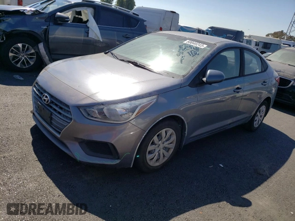 2018 Hyundai Accent SEL with VIN 3KPC24A30JE026341, listed as a Copart auction lot 60040243 with 106,056 mi miles. Bid and sale history available at carsss.com. Image 1.