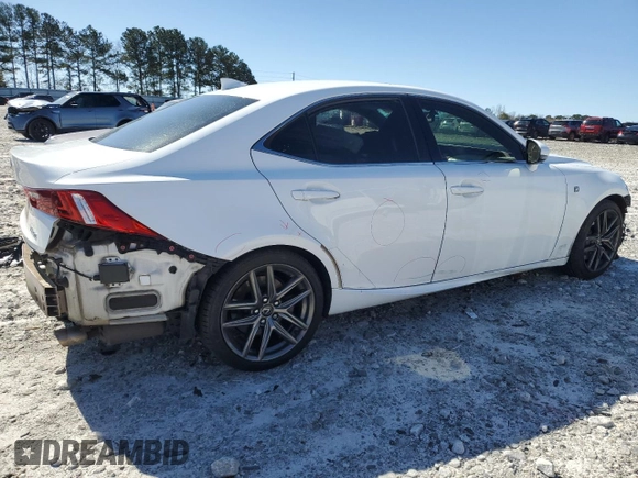 2014 Lexus IS 350 with VIN JTHBE1D21E5009312, listed as a Copart auction lot 48929275 with 178,023 mi miles and Salvage Title. Bid and sale history available at carsss.com. Image 3.