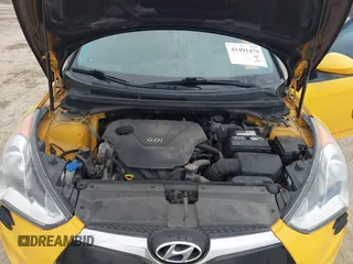 2013 Hyundai Veloster w/Black Int with VIN KMHTC6AD4DU167576, listed as a IAAI auction lot 41491479 with 90,033 mi miles and . Bid and sale history available at DreamBid. Image 10.