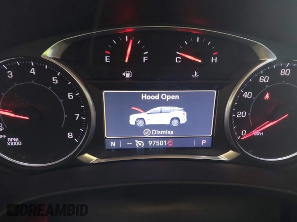 2020 GMC Terrain SLE z VIN 3GKALMEV3LL275686, wystawiony jako IAAI lot #41657384 z przebiegiem 97 501 mil mil oraz . Historia ofert i sprzedaży dostępna na DreamBid. Obrazek 7.