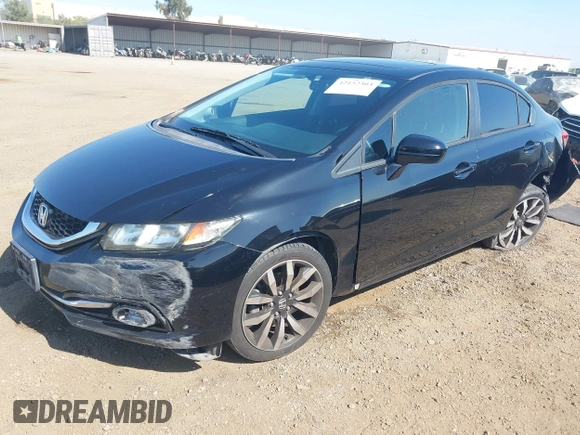 2015 Honda Civic EX-L z VIN 2HGFB2F93FH555035, wystawiony jako IAAI lot #42152303 z przebiegiem 86 775 mil mil oraz . Historia ofert i sprzedaży dostępna na DreamBid. Obrazek 2.
