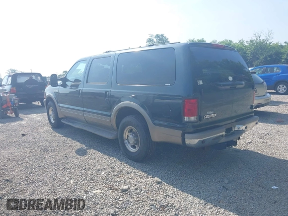 2000 Ford Excursion Limited с VIN 1FMNU42S5YED63744, выставлен на аукционе IAAI как лот 42581052 с пробегом 146 720 миль миль и . История ставок и продаж доступна на DreamBid. Изображение 3.