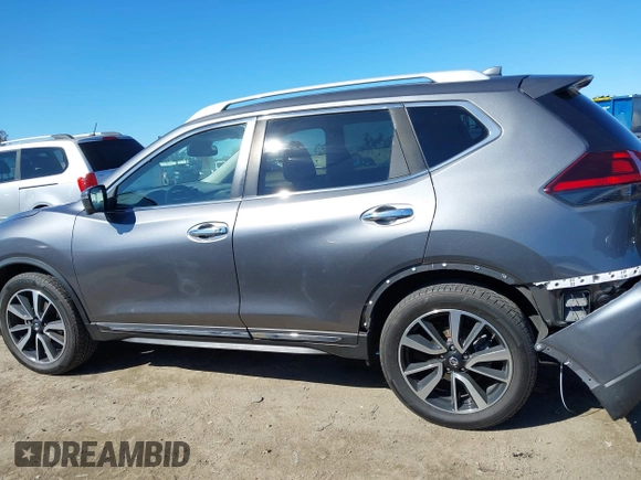 2019 Nissan Rogue SV with VIN 5N1AT2MVXKC793110, listed as a IAAI auction lot 41799912 with 80,745 mi miles. Bid and sale history available at carsss.com. Image 14.