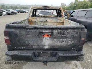 2015 Chevrolet Silverado 1500 LTZ with VIN 3GCUKSEC7FG495909, listed as a Copart auction lot 71417294 with Not Provided miles and Non Repairable. Bid and sale history available at carsss.com. Image 6.