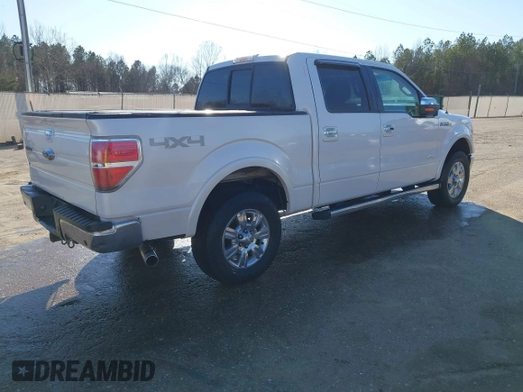 2011 Ford F-150 XLT with VIN 1FTFW1ET3BFB95576, listed as a IAAI auction lot 41440724 with 332,822 mi miles. Bid and sale history available at carsss.com. Image 4.