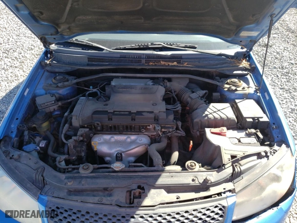2007 Kia Spectra EX with VIN KNAFE122575008783, listed as a Copart auction lot 73116174 with 165,826 mi miles and Salvage Title. Bid and sale history available at carsss.com. Image 11.