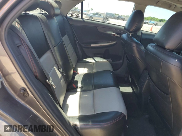 2013 Toyota Corolla L with VIN 5YFBU4EE9DP212254, listed as a Copart auction lot 53374405 with 107,413 mi miles and Salvage Title. Bid and sale history available at carsss.com. Image 10.