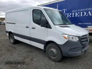 2021 Mercedes-Benz Sprinter with VIN W1Y5EBHY5MT073670, listed as a Copart auction lot 51077245 with Not Provided miles and Salvage Title. Bid and sale history available at DreamBid. Image 4.