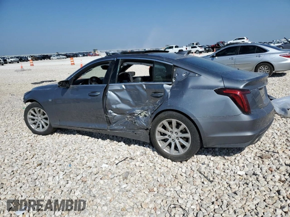 2020 Cadillac CT5 Luxury z VIN 1G6DS5RK3L0102266, wystawiony jako Copart lot #50194235 z przebiegiem 82 791 mil mil oraz Szkoda całkowita • Salvage title. Historia ofert i sprzedaży dostępna na DreamBid. Obrazek 2.