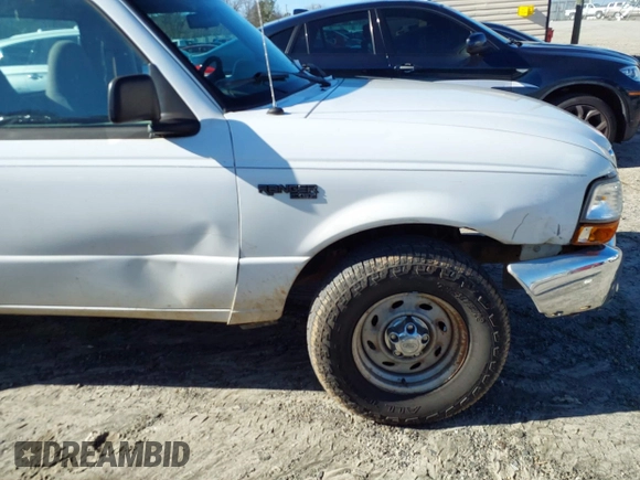 1999 Ford Ranger XL with VIN 1FTYR10C5XPA18200, listed as a IAAI auction lot 41429116 with 315,332 mi miles. Bid and sale history available at carsss.com. Image 12.