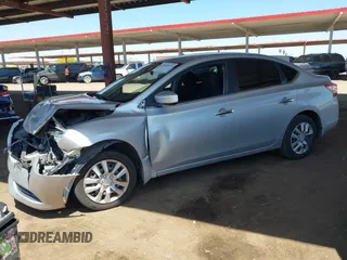 2015 Nissan Sentra S with VIN 3N1AB7AP0FY285531, listed as a IAAI auction lot 42099970 with 162,569 mi miles. Bid and sale history available at carsss.com. Image 17.