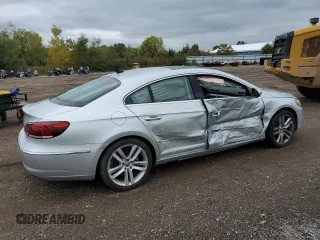 2013 Volkswagen CC Lux with VIN WVWRP7AN3DE510860, listed as a Copart auction lot 73720834 with 54,166 mi miles and Salvage Title. Bid and sale history available at carsss.com. Image 3.