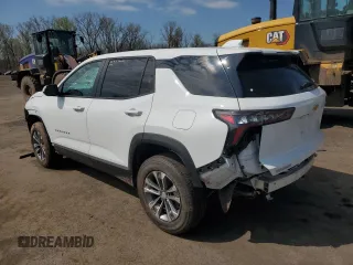 2025 Chevrolet Equinox FWD LT with VIN 3GNAXHEGXSL220604, listed as a Copart auction lot 54407375 with 6,306 mi miles and Clean Title. Bid and sale history available at DreamBid. Image 2.