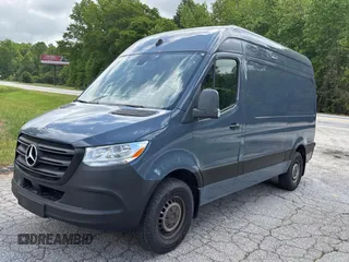 2019 Mercedes-Benz Sprinter Cargo with VIN WD4PF0CD7KP043942, listed as a Copart auction lot 54968745 with 141,118 mi miles and Clean Title. Bid and sale history available at carsss.com. Image 2.