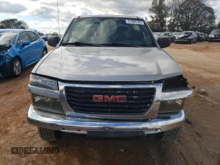 2005 GMC Canyon 1SF SLE Z71 with VIN 1GTDT136858116652, listed as a Copart auction lot 81005184 with 222,917 mi miles and Salvage Title. Bid and sale history available at carsss.com. Image 5.