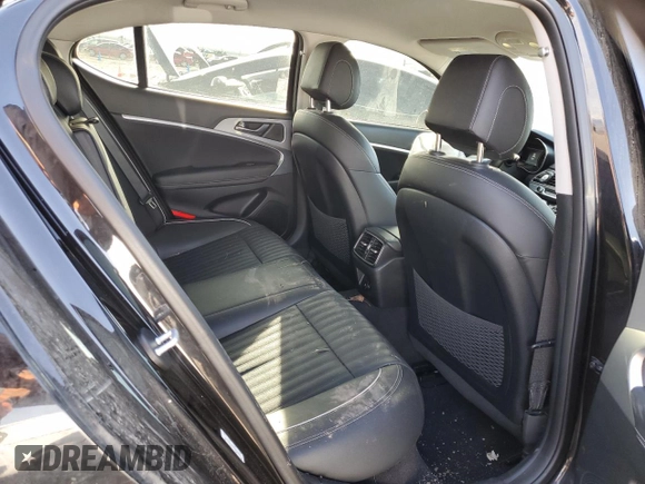 2019 Genesis G70 Advanced with VIN KMTG54LE3KU030847, listed as a Copart auction lot 87334384 with 41,831 mi miles and Salvage title. Bid and sale history available at DreamBid. Image 10.