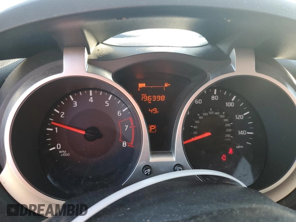 2016 Nissan Juke SL with VIN JN8AF5MR5GT610143, listed as a Copart auction lot 83291004 with 196,398 mi miles and Clean Title. Bid and sale history available at carsss.com. Image 9.