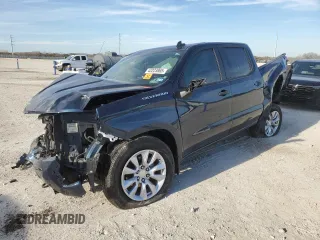 2022 Chevrolet Silverado 1500 Custom with VIN 3GCPWBEK7NG216725, listed as a Copart auction lot 42223865 with 27,106 mi miles and Salvage Title. Bid and sale history available at DreamBid. Image 1.