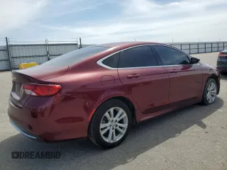 2015 Chrysler 200 Limited with VIN 1C3CCCAB2FN723063, listed as a Copart auction lot 52996575 with 245,700 mi miles and Clean Title. Bid and sale history available at carsss.com. Image 3.