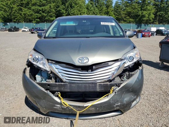 2011 Toyota Sienna XLE z VIN 5TDDK3DC9BS008017, wystawiony jako Copart lot #63872035 z przebiegiem 97 589 mil mil oraz Szkoda całkowita • Salvage title. Historia ofert i sprzedaży dostępna na DreamBid. Obrazek 5.