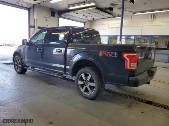 2016 Ford F-150 XLT with VIN 1FTEW1EF8GFC43070, listed as a Copart auction lot 53098655 with 78,315 mi miles and Salvage Title. Bid and sale history available at carsss.com. Image 2.