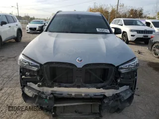 2022 BMW X3 M with VIN 5YM13EC01N9N34588, listed as a Copart auction lot 76460514 with 35,021 mi miles and Salvage Title. Bid and sale history available at carsss.com. Image 5.