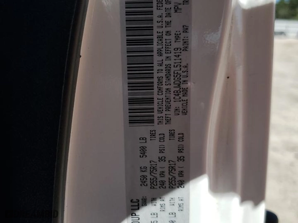 2015 Jeep Wrangler Unlimited Sport with VIN 1C4BJWDG5FL511419, listed as a Copart auction lot 49685405 with 98,595 mi miles and Salvage Title. Bid and sale history available at carsss.com. Image 14.