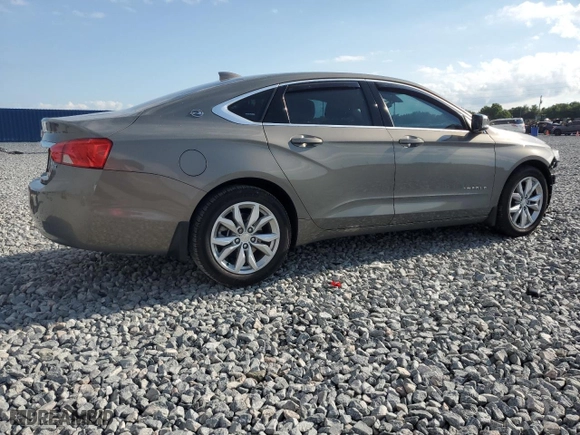 2017 Chevrolet Impala LT with VIN 2G1105S34H9184877, listed as a Copart auction lot 52878955 with 27,480 mi miles and Salvage Title. Bid and sale history available at carsss.com. Image 3.