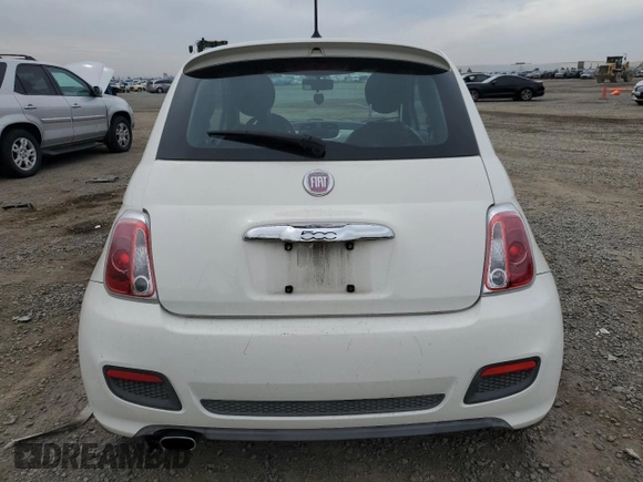 2013 FIAT 500 Sport with VIN 3C3CFFBR2DT562490, listed as a Copart auction lot 47532585 with 139,093 mi miles and Salvage Title. Bid and sale history available at carsss.com. Image 6.
