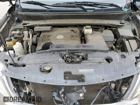 2015 Nissan Pathfinder SV with VIN 5N1AR2MM2FC686905, listed as a Copart auction lot 55437315 with 150,656 mi miles and Salvage title. Bid and sale history available at DreamBid. Image 12.