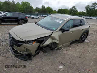 2023 Mazda CX-50 Premium Plus with VIN 7MMVABEY6PN113039, listed as a Copart auction lot 61629645 with 55,759 mi miles and Salvage title. Bid and sale history available at DreamBid. Image 1.