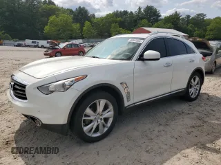 2012 Infiniti FX with VIN JN8AS1MW3CM155176, listed as a Copart auction lot 58963955 with 163,467 mi miles and Clean title. Bid and sale history available at DreamBid. Image 1.