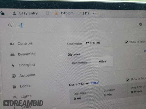 2023 Tesla Model 3 z VIN 5YJ3E1EA6PF578430, wystawiony jako Copart lot #56003665 z przebiegiem 17 930 mil mil oraz Szkoda całkowita • Salvage title. Historia ofert i sprzedaży dostępna na DreamBid. Obrazek 9.