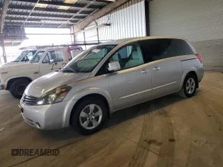 2007 Nissan Quest SE с VIN 5N1BV28U47N114251, выставлен на аукционе Copart как лот 66053975 с пробегом 114 033 миль миль и Чистый • Clean title. История ставок и продаж доступна на DreamBid. Изображение 1.