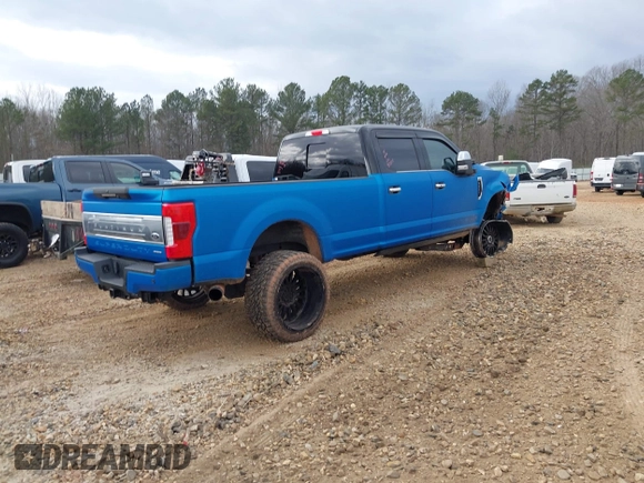 2017 Ford F-250 Lariat with VIN 1FT7W2B66HEB26064, listed as a IAAI auction lot 41656174 with 69,695 mi miles and . Bid and sale history available at DreamBid. Image 4.