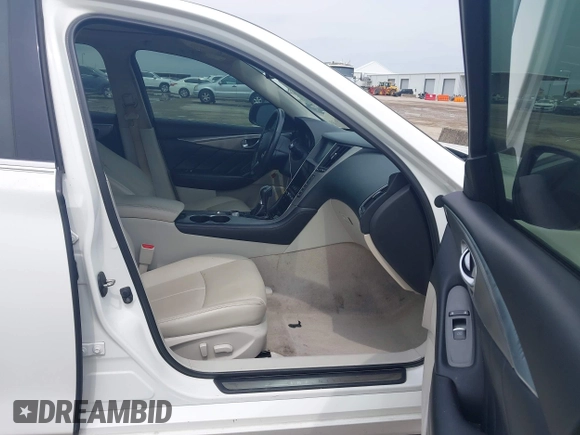 2015 Infiniti Q50 Premium z VIN JN1BV7AR6FM402481, wystawiony jako IAAI lot #41957004 z przebiegiem 171 913 mil mil oraz . Historia ofert i sprzedaży dostępna na DreamBid. Obrazek 5.