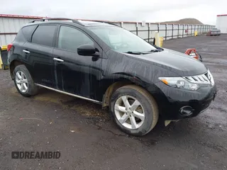 2009 Nissan Murano S with VIN JN8AZ18W49W121704, listed as a IAAI auction lot 42127624 with 191,697 mi miles. Bid and sale history available at carsss.com. Image 1.