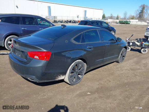 2015 Chevrolet Impala LTZ with VIN 2G1165S3XF9195104, listed as a IAAI auction lot 41807160 with 131,327 mi miles. Bid and sale history available at carsss.com. Image 4.