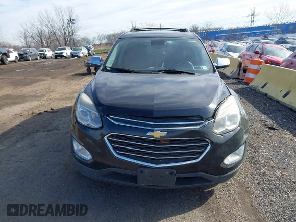 2016 Chevrolet Equinox LTZ with VIN 2GNFLGE38G6174419, listed as a IAAI auction lot 41626350 with 260,674 mi miles. Bid and sale history available at carsss.com. Image 12.