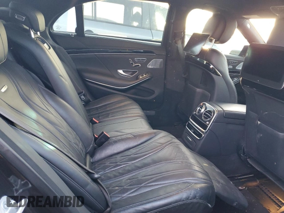2018 Mercedes-Benz S 63 AMG with VIN WDDUG8JB6JA356529, listed as a Copart auction lot 42340515 with 40,131 mi miles and Salvage Title. Bid and sale history available at DreamBid. Image 10.