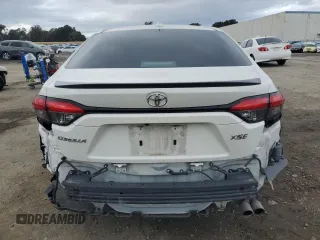 2020 Toyota Corolla XSE with VIN 5YFT4RCE5LP036709, listed as a Copart auction lot 43802805 with 125,654 mi miles and Clean Title. Bid and sale history available at carsss.com. Image 6.