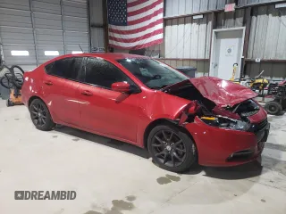 2016 Dodge Dart SXT Sport with VIN 1C3CDFFAXGD822588, listed as a Copart auction lot 51964505 with 71,220 mi miles and Salvage Title. Bid and sale history available at carsss.com. Image 4.