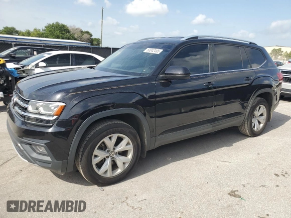 2018 Volkswagen Atlas SE with VIN 1V2CR2CA3JC504978, listed as a Copart auction lot 60042495 with 189,141 mi miles and Clean title. Bid and sale history available at DreamBid. Image 1.