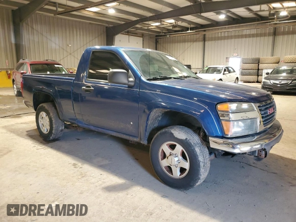 2006 GMC Canyon SL Z85 with VIN 1GTDT148268191882, listed as a Copart auction lot 47809745 with 153,108 mi miles and Clean Title. Bid and sale history available at carsss.com. Image 4.