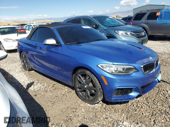 2017 BMW M2 z VIN WBA2L1C39HV666863, wystawiony jako Copart lot #72088174 z przebiegiem 56 480 mil mil oraz Szkoda całkowita • Salvage title. Historia ofert i sprzedaży dostępna na DreamBid. Obrazek 4.