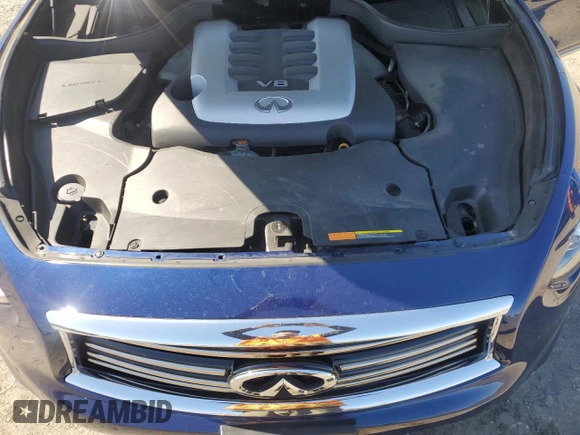 2013 Infiniti FX with VIN JN8BS1MW4DM100158, listed as a Copart auction lot 52123965 with 52,910 mi miles and Salvage Title. Bid and sale history available at DreamBid. Image 13.